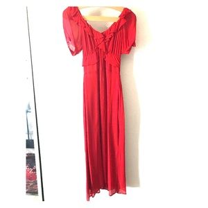 Reformation Off-Shoulder Midi Dress | Worn Once